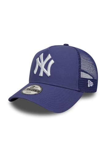 New Era Kinder Chyt League ESS Trucker Adjustable Cap NY Yankees Lila, Size:Child