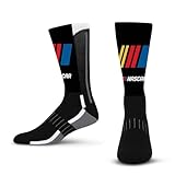 For Bare Feet NASCAR ZOOM Crew Sock Size Large