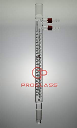 Proglass Condenser,Freflux,14/20,with Removable Hose Connections (110mm)