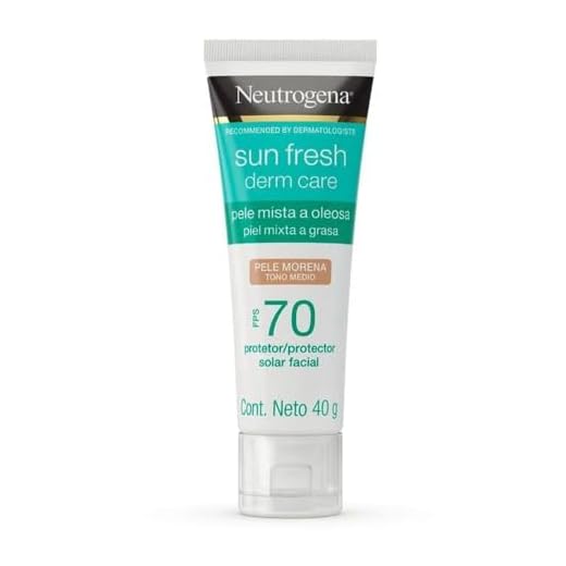 Sun Fresh Oily Skin Pele Morena Fps 70, Neutrogena