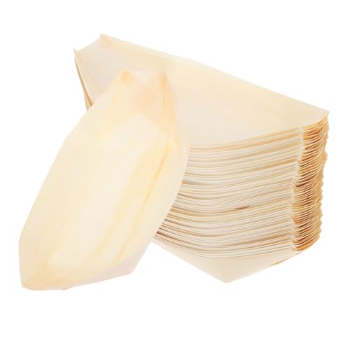 Bandejas para sushi desechables OUNONA 50 pcs 8 pulg miniatura 1
