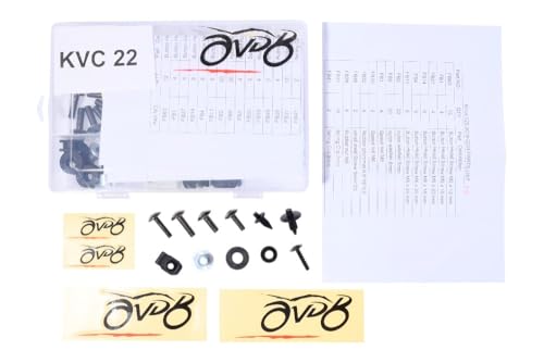 Kit visserie carénages M5 M6 pour moto Kawasaki Ninja 125R 2019-2025 titane