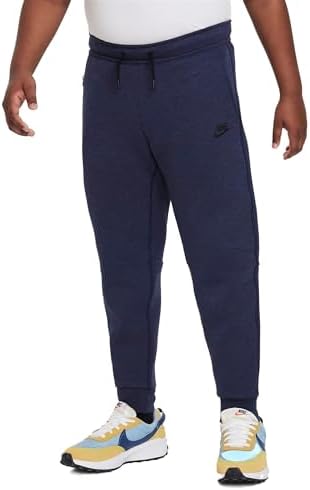 Nike FD3288-473 B NSW TECH FLC Pant Pants Boy's OBSIDIANHEATHER/Black/Black Größe S+
