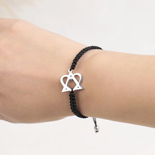 Image of LZ EMOTION Natural Stone Adoption Bracelet Adoption Jewelry with Adoption Symbol Adoption Day Gifts for Adoptive Parents Gotcha Day Gift, Thank You Gifts
