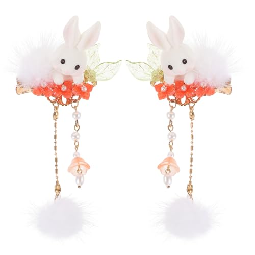 TOYANDONA 1 par de pinzas japonesas para el pelo de conejos, kimono, accesorios para el cabello, horquilla para el cabello para kimono, cáñamo, yukata