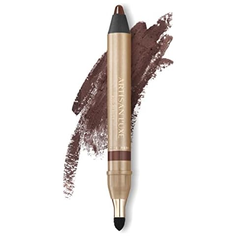 Artisan L'uxe Perfect Smokey & Cat Eye Combo - One Rich Velvety, Waterproof Jumbo Eye Pencil to create the perfect Smokey Eye & One Waterproof Liquid Eyeliner Pen - Long Lasting Winged Felt Tip Cover