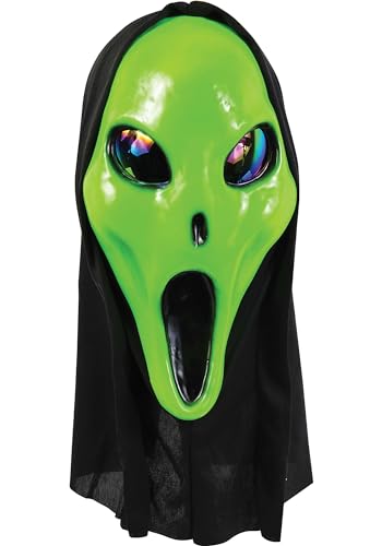 Fun World Adult Green Alien Spawn Costume Mask | Alien Costume Masks Standard