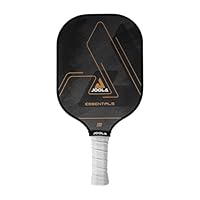 JOOLA Pickleball Essentials Paddle Pickleball-Schläger mit Fiberglas-Oberfläche, Polymer-Kern und USAPA-Zertifizierung - Ideal für Anfänger und Freizeitspieler, schwarz