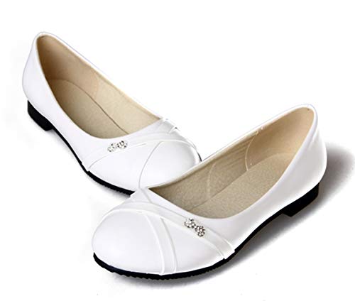 Caradise Womens Slip On Round Toe Ballet Flats Casual Office Work Pumps3