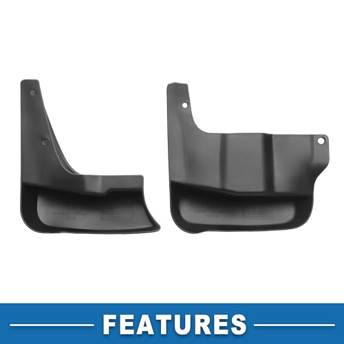 Image of Mud Flap Splash Guard with Mount Accessories Front & Rear Side Mud Guard for Toyota Sienna 2004-2006 (Set of 4)