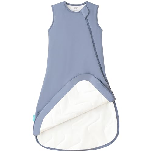 Image of PurComfy Extra-Long Toddler Sleep Sack, Premium Bamboo Viscose Warm Sleeping Bag Supersoft 1.0 TOG Wearable Blanket 3T-4T-5T