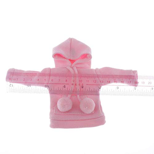 Inzopo Acessórios para roupas de boneca - Camiseta clássica com capuz para BJD SD 1/6, para Blythe P