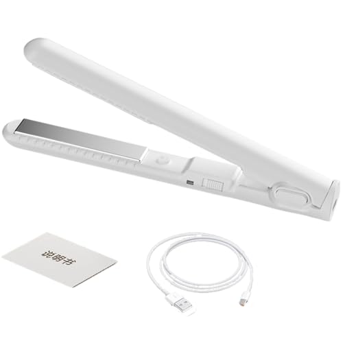 Haarglätter für unterwegs: tragbarer Haarglätter kabelloser Lockenstab, schnelles Aufheizen Styling-Werkzeug | Lockenstab für Frauen und Mädchen