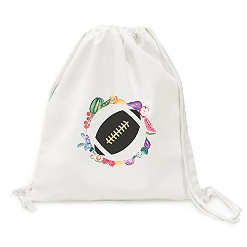 Sac en tissu pliable foot sport courses fruits légumes