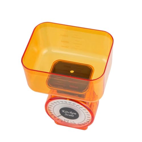 HIAKDOFT Báscula De Cocina De Plástico Para Alimentos Báscula De Alta Precisión Para Repostería Sin Necesidad De Baterías Capacidad