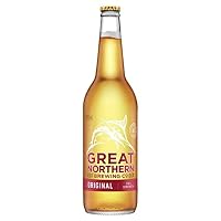 Great Northern Original Lager, Full Strength Beer, Crisp & Refreshing Finish, 4.2% ABV, 700mL (Case of 12 Bottles)