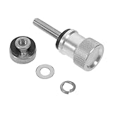 Cabilock Motorradsitzschrauben Gerändelte Befestigungsschrauben für Sitzverkleidung Reparaturschrauben für Heckabdeckung Schnelles Demontagewerkzeug Passend für Meisten