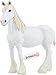 Produktbild SCHLEICH Farm World | Shire Stute 13735 Bauernhof Spielfigur | detailgetreue Tierfiguren | tolles Geschenk für Jungen und Mädchen | Bauernhof Spielzeug ab 3 Jahre | 14 x 4 x 13 cm