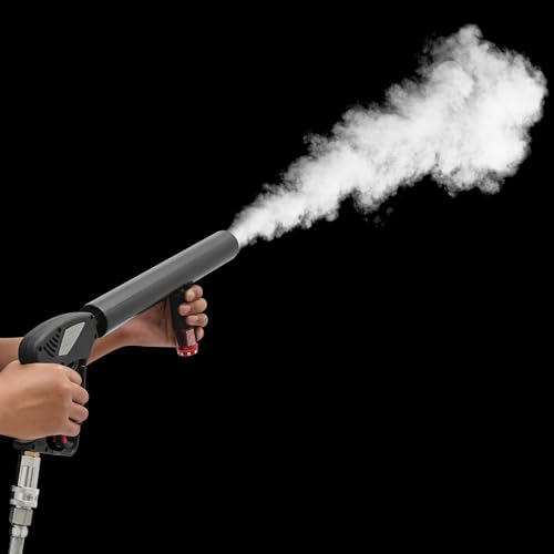 Máquina de chorro de CO2 portátil de 400 Pa, máquina de niebla manual de 19,69-26,25 pies con manguera de alta presión de 9,84 pies, atomizador de niebla pequeño y portátil de aluminio para Halloween, escenarios de DJ y eventos especiales miniatura 3