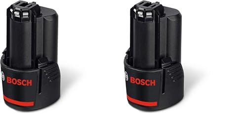 Batterie GBA 12V 2.0Ah Bosch Professional lot de deux accumulateurs rechargeables