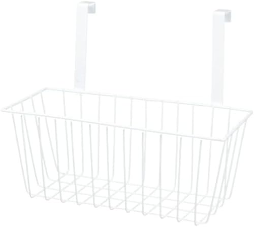 壁掛け 収納かご 吊り下げバスケット ドアハンガー多機能収納 キッチン ベッド サイド ハンギング 収納 ラック ケース バスケット マガジン 水道かけ収納かご 庭園芸鉢植えラック 吊り下げバスケット 通気性設計 棚下収納 多用途 水切り シャワー用品 小