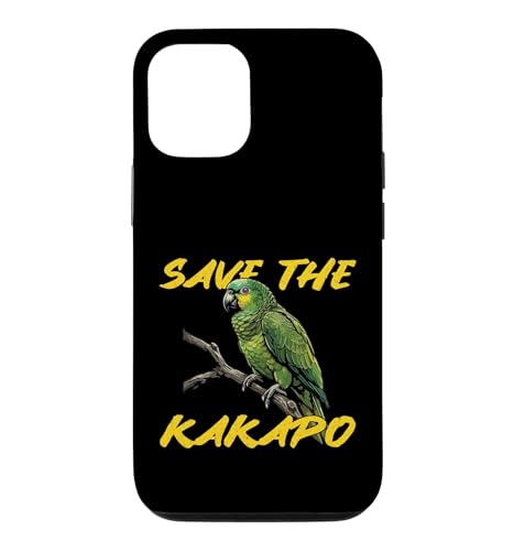 Save The Kakapo Parrot Kakapo Bird �j���[�W�[�����h �X�}�z�P�[�X iPhone 12/12 Pro �p