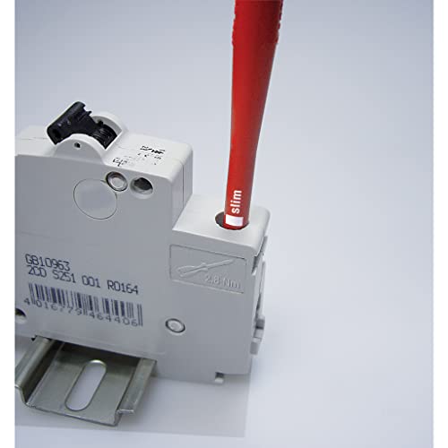 Wiha 28391 Insulated Slimline Interchangeable Set Includes Handle With Pouch, 8-Piece #TOP4