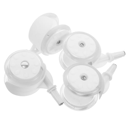 Abaodam Ruedas de Repuesto para Andadores 4 Piezas para Bebés Ruedas Resistentes de Plástico Compatibles Carritos y Scooter de Viaje Diseño y