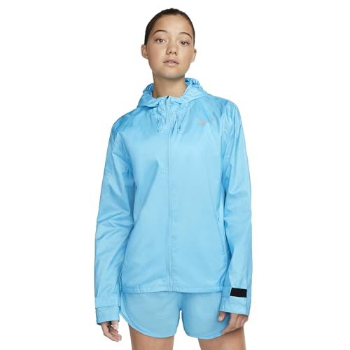 nike running essential jacket in blue