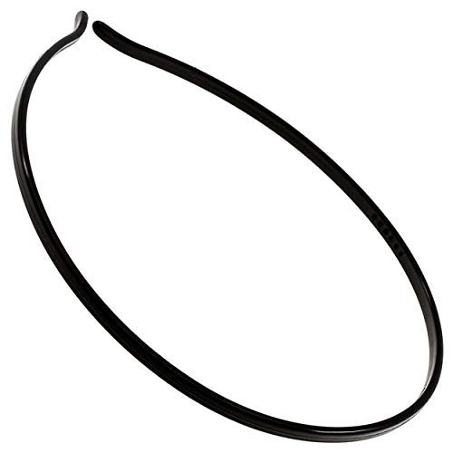Camila Paris CP131 French Headband for Women, Skinny, Strong Hold Grip Women's Hair Band, Very Flexible, No Slip and Durable Styling Girls Hair Accessories, Made in France with Cellulose