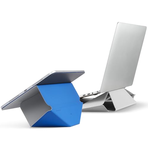 MOFT Laptop Sleeve Bag for 13"-14" Misty Cove & Dynamic Folio Case for iPad Pro 13 inch Cement x Sapphire