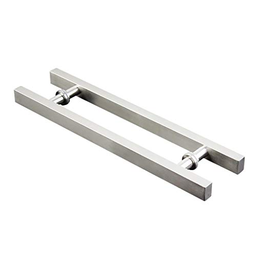 Poignée de porte en verre push-pull pour entrées et bureaux modernes