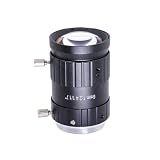 6MM 12MP FA F2.4 1/1.7 Inch Fixed Focus Lens C Mount Machine Vision High Resolution Industrial Camera Manual Lris Lenses