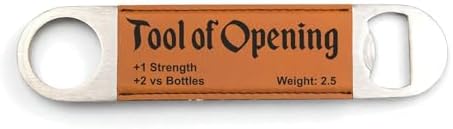 dnd Bottle Opener for Dungeon Master Player Stocking Stuffer Gifts or Gaming Accessories (Rustic) image 5