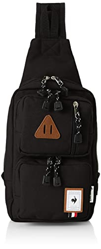 [le coq Sportif] ボディバッグ ワンショルダー 撥水 斜め掛け ジョレス 36739 ブラック Free Size