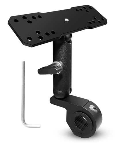 Fish Finder Mount Compatible with Garmin Lowrance Humminbird Sonars, Marine-Grade