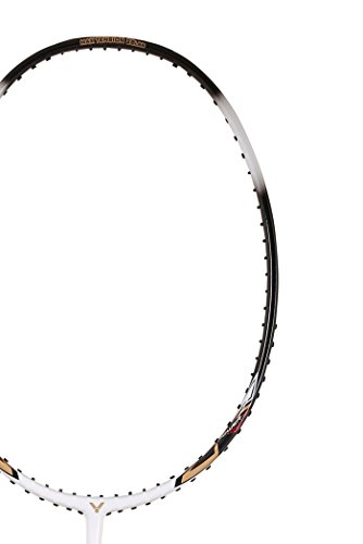 Victor Arrow Power 80 G5 Strung Badminton Racket String Tension Upto 30Lbs (White/Black) (3U) #TOP4