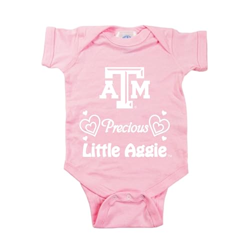 Image of Two Feet Ahead Pink Bodysuit Creeper Baby Girl Newborn Infants Size 0-3M 6M 12M