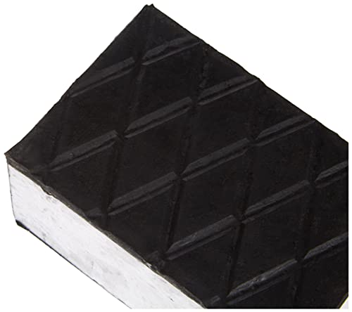 Kora Gummiklotz/Gummiblock für Hebebühne Rangierheber Wagenheber Grubenheber 12 x 8 x 6cm