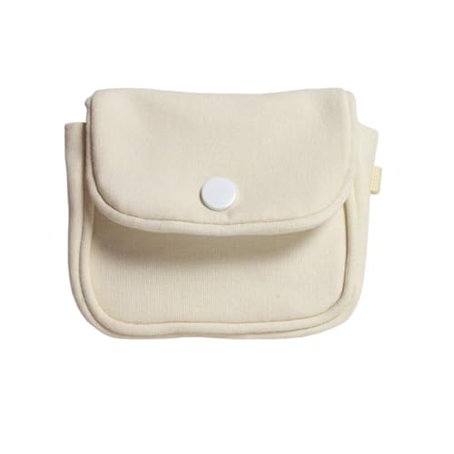 帆布 収納バッグ ファソウル ステラ(Fasoul STELLA)と互換性のある まとめて収納可能 加熱式たばこ用ケース 電子タバコアクセサリー 保護ケース 小銭入れ 小物入れ 財布 収納ケース (白)