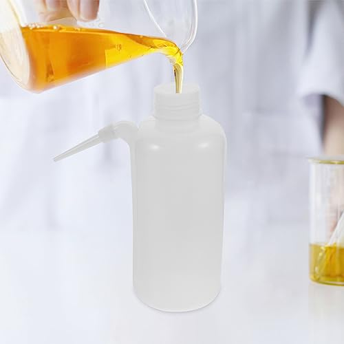 Ultechnovo BMI56KOUYVHA13HGVS04TPV7K Tattoo Wash Bottle Wash Bottles - 4Pcs 500Ml Safety Wash Bottles Plastic Empty Filling Bottles Screw Cap With Down Spout For Dispensing Liquid Labs Watering Tools thumb #7