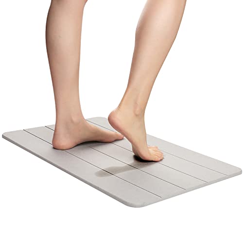 Preisvergleich Produktbild Crown Diatomit Badematte Kieselgur Erde wasserabsorbierende Matte