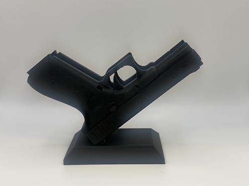 3D Armory Pistol Card Holder & Desk Organizer, Black