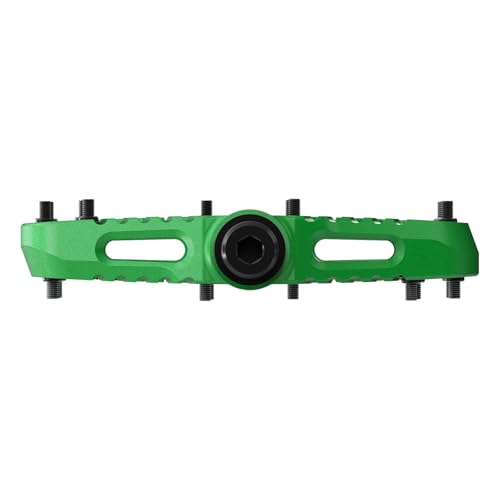 OneUp Components Composite Pedals, Green – Lightweight, Durable Flat Bike Pedals for Mountain Bikes (MTB)