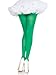 Leg Avenue Womens Nylon Tights, O/S, Kelly Green