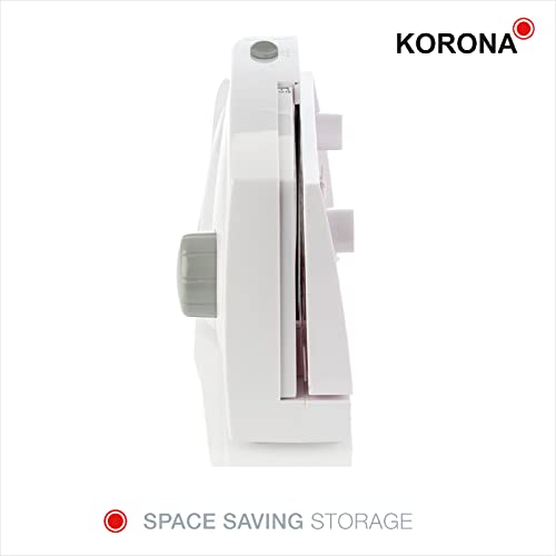 Klappbarer Allesschneider Korona 25500 mit stufenloser Schnittbreite