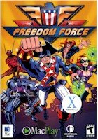 Video Game FREEDOM FORCE MAC ONLY Book