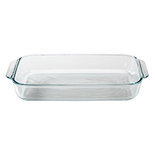 Pyrex 233 3qt Glass Baking Dish & 233-PC Red Food Storage Replacement Lid (2-Pack) - Made in USA - Thumbnail 4