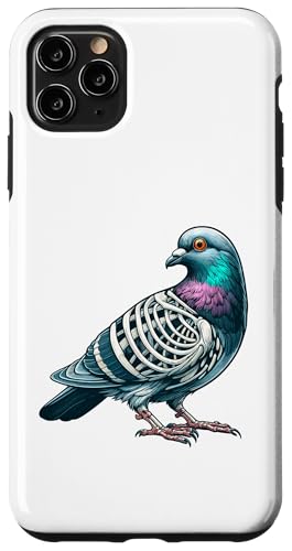 iPhone 11 Pro Max X-ray Pigeon Body Anatomy Radiography Skeleton Case
