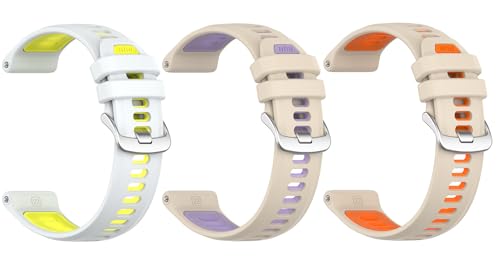 for GARMIN(ガーミン) Forerunner970/965/955/Approach S70 47mm バンド ベルト 3点 交換バンド シリコン Fenix8 47mm/7 Pro/7/Instinct2/Instinct/ForeAthlet